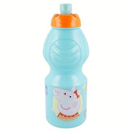 STOR - Plastová fľaša na pitie PEPPA PIG, 400ml, 13932