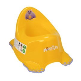 TEGA - Hrajúci detský nočník protišmykový MONSTERS žltý