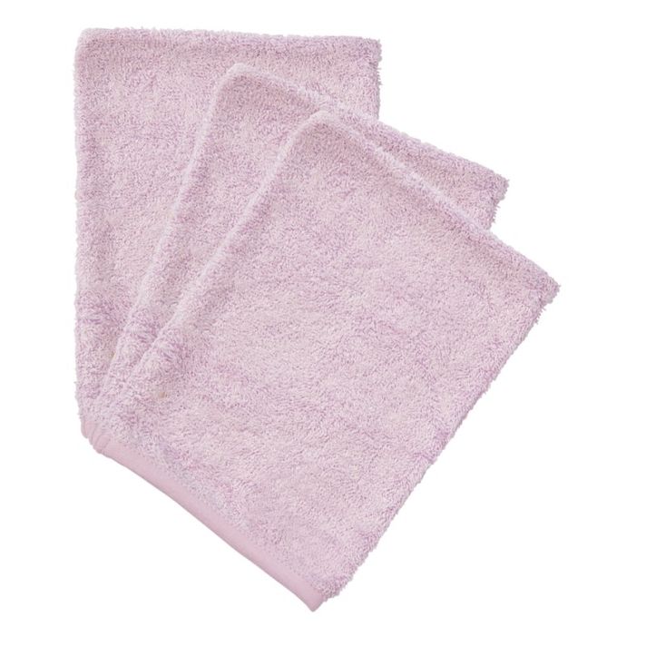 TIMBOO - Umývacia žinka 3 ks Silky Lilac