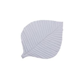 TODDLEKIND - Organic Leaf Mat Hracia deka Stone