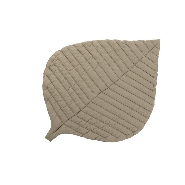 TODDLEKIND - Organic Leaf Mat Hracia deka Tan