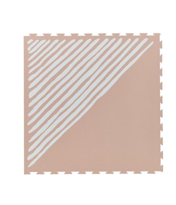 TODDLEKIND - Prettier Hracia podložka Puzzle Sandy Lines Sea Shell 120 x 180 cm