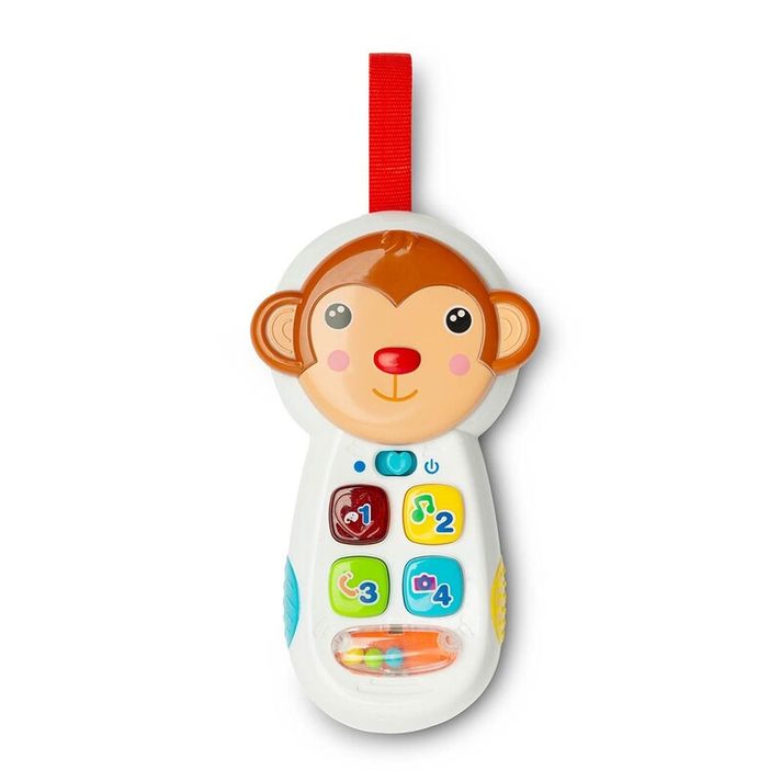 TOYZ - Detská vzdelávacia hračka opica telefón