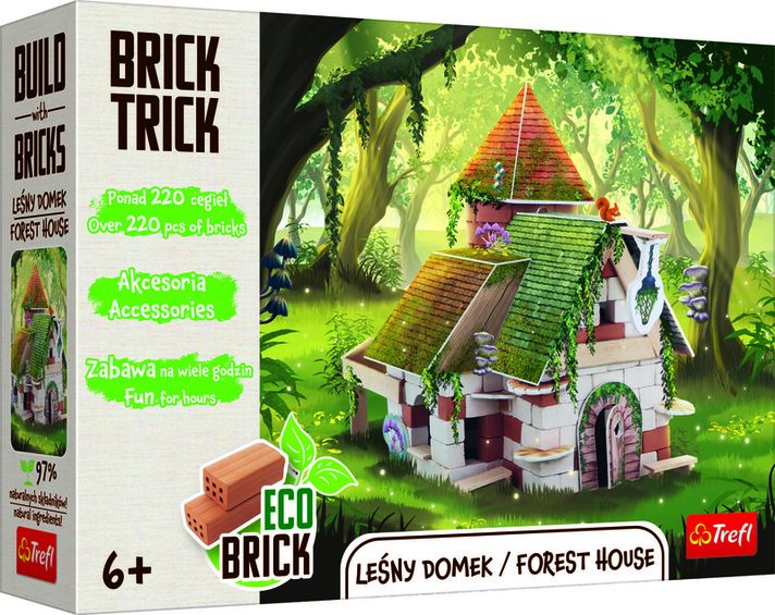 TREFL - Brick Trick - Lesný domček_M