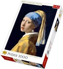 TREFL - Puzzle 1000 Art Collection - Dievča s perlovou náušnicou
