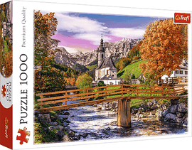TREFL - Puzzle 1000 - Jesenné Bavorsko