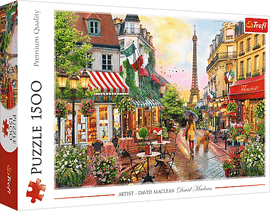 TREFL - Puzzle 1500 - Očarujúci Paríž
