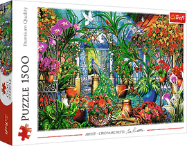 TREFL - Puzzle 1500 - Tajomná záhrada