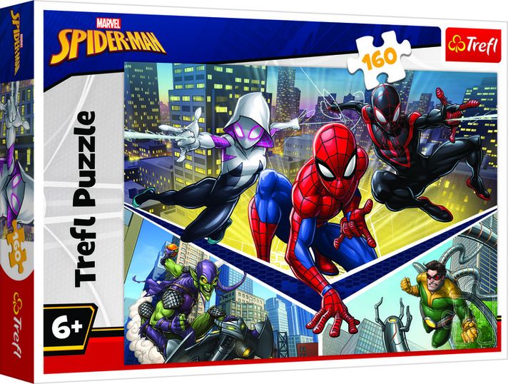 TREFL - Puzzle 160 - Sila Spidermana / Disney Marvel Spiderman