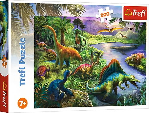 TREFL - Puzzle 200 - Dinosaurus