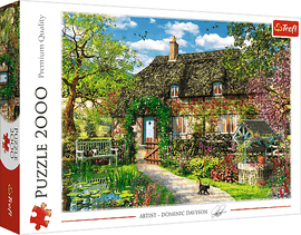 TREFL - Puzzle 2000 - Vidiecka chata