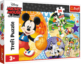 TREFL - Puzzle 24 Maxi - Čas na šport! / Disney