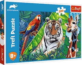 TREFL - Puzzle 300 - Úžasné zvieratá / Discovery Animal Planet