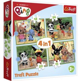 TREFL - puzzle 4v1 Bing a jeho priatelia