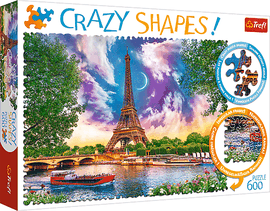 TREFL - Puzzle 600 Crazy Shapes - Paríž