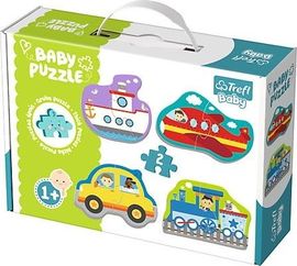 TREFL - Puzzle baby classic transportné vozidlá