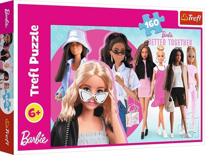 TREFL - Puzzle Barbie a jej svet 160 dielikov