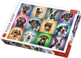 TREFL - Puzzle Funny dogs 1000, výrobca Trefl.