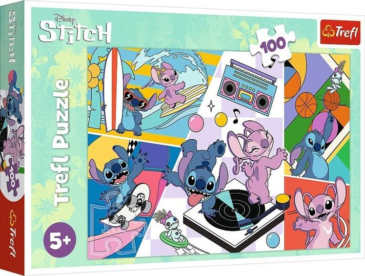 TREFL - Puzzle Lilo&Stitch: Spomienky 100 dielikov