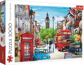 TREFL - puzzle Londýnska ulica 1000