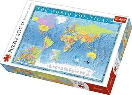 TREFL - puzzle Politická mapa sveta 2000
