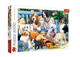 TREFL - puzzle Psi v záhrade 1000