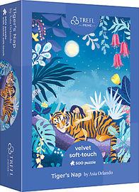 TREFL - Velvet Soft-Touch puzzle 500 UFT -  Asia Orlando: Spiaci tiger