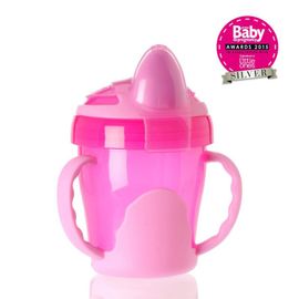 VITAL BABY - Detský výučbový hrnček 200 ml, ružový