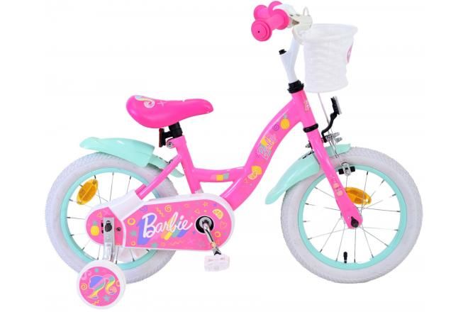 VOLARE - Detský bicykel Barbie - Dievčenský - 14 palcový - Ružový