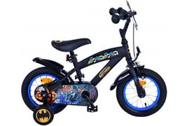 VOLARE - Detský bicykel Batman - chlapčenský - 12 palcov - čierny