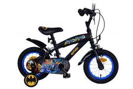 VOLARE - Detský bicykel Batman - chlapčenský - 12 palcov - čierny