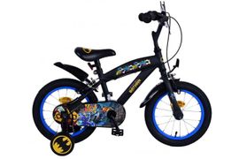VOLARE - Detský bicykel Batman - chlapčenský - 14 palcov - čierny