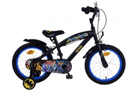 VOLARE - Detský bicykel Batman - chlapčenský - 16 palcov - čierny
