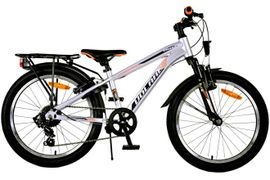 VOLARE - Detský bicykel Cross - chlapčenský - 20 palcov - strieborný