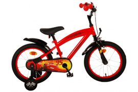 VOLARE - Detský bicykel Disney Cars - chlapčenský - 16 palcov - červený
