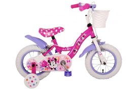 VOLARE - Detský bicykel Disney Minnie Cutest Ever! - dievčenský - 12 palcov - ružový