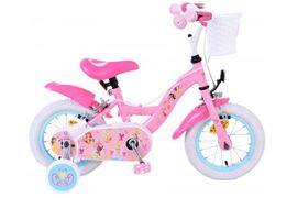 VOLARE - Detský bicykel Disney Princess - dievčenský - 12 palcov - ružový