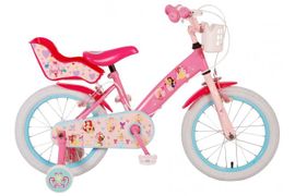 VOLARE - Detský bicykel Disney Princess - dievčenský - 16 palcov - Ružový
