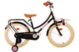 VOLARE - Detský bicykel Excellent - dievčenský - 18 palcov - Čierny - 95% zostavený