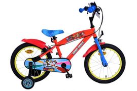 VOLARE - Detský bicykel Paw Patrol - chlapčenský - 16 palcov - červený