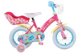 VOLARE - Detský bicykel pre dievčatá, Peppa Pig ,,12" - ružový