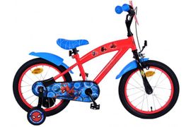 VOLARE - Detský bicykel Spider-Man - chlapčenský - 16 palcov - červený