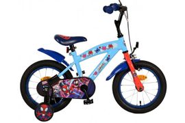 VOLARE - Detský bicykel Spidey - chlapčenský - 14 palcov - modrý