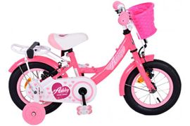 VOLARE - Detský bicykel Volare Ashley - dievčenský - 12" - Pink/Red - Dve ručné brzdy