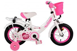 VOLARE - Detský bicykel Volare Ashley - dievčenský - 12" - White - Dve ručné brzdy