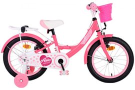 VOLARE - Detský bicykel Volare Ashley - dievčenský - 16" - Pink/Red - Dve ručné brzdy