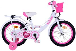 VOLARE - Detský bicykel Volare Ashley - dievčenský - 16" - White - dve ručné brzdy
