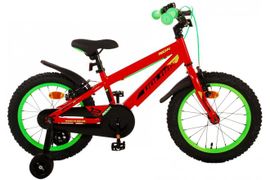 VOLARE - Detský bicykel Volare Rocky - chlapčenský - 16" - Red - dve ručné brzdy
