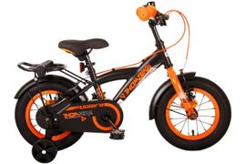 VOLARE - Detský bicykel Volare Thombike - chlapčenský - 12" - Black Orange - dve ručné brzdy