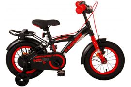 VOLARE - Detský bicykel Volare Thombike - chlapčenský - 12" - Black Red - dve ručné brzdy